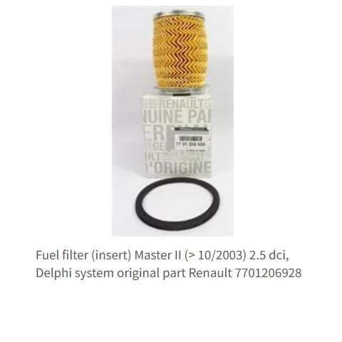 Фильтр топливный (Delphi system)