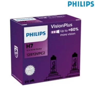 Philips VisionPlus H7 +60%